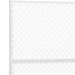 72" White Steel Three Panel Screen Room Divider