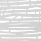 72" White Steel Three Panel Screen Room Divider