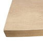 108" Natural Solid Wood Pedestal Base Dining Table