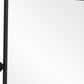 31" Black Metal Tilting Framed Accent Mirror