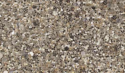 48" Black And Gold Faux Crystal Bling Wood Six Drawer Dresser