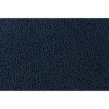 Navy Blue Tufted Upholstered Lighted King Bed Frame