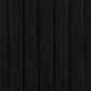 Set of Two Black Upholstered Velvet Dining Side Chairs