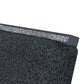 Dark Gray Upholstered Fabric With Faux Crystal Bling Dining Side Chair