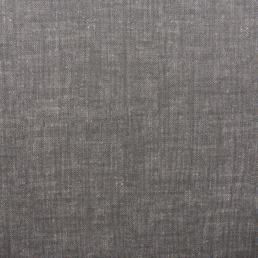 31" Gray and Black Fabric and Steel Low Back Bar Height Swivel Bar Chair