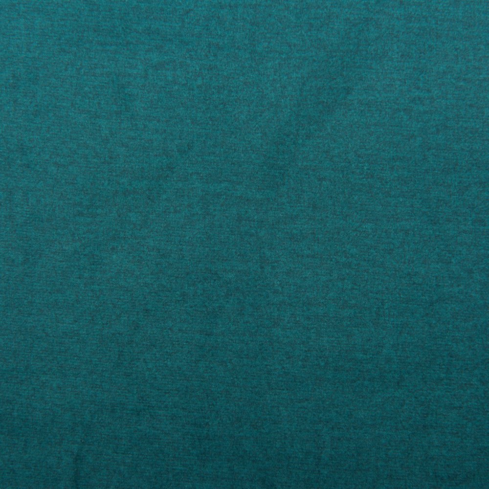 Set of Two 25" Green and Black Velvet and Steel Counter Height Bar Chairs