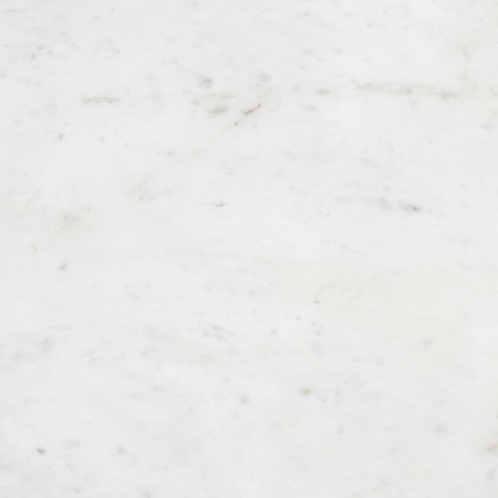 31" Gold Natural And White Iron Wood And Faux Marble Round Block Coffee Table