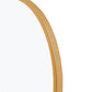 36" Gold Metal Arch Tilting Framed Accent Mirror