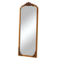 64" Brown Solid Wood Framed Full Length Mirror
