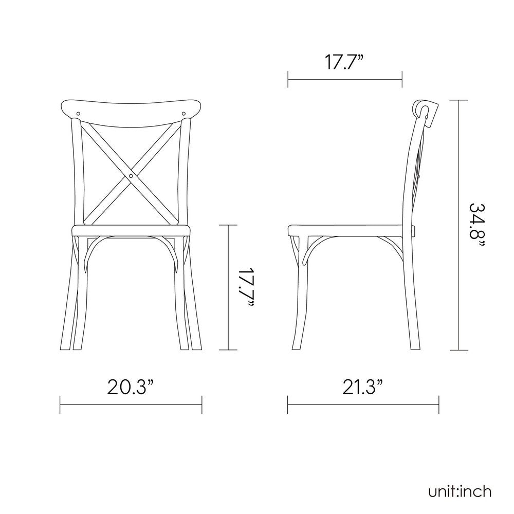 Set of Two Salmon Heavy Duty Plastic Outdoor Stacking Dining Chairs