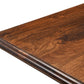 96" Dark Brown Wood Double Pedestal Base Dining Table
