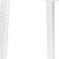 Set of Two 30" White Faux Rattan Low Back Outdoor Bar Height Chairs