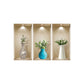 Set of Three Asa Faux Niche 3D Peel and Stick Wall Decals