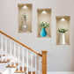 Set of Three Ada Faux Niche 3D Peel and Stick Wall Decals