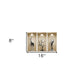 Set of Three Aga Faux Niche 3D Peel and Stick Wall Decals