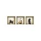 Set of Three Gil Faux Niche 3D Peel and Stick Wall Decals