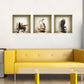 Set of Three Gil Faux Niche 3D Peel and Stick Wall Decals