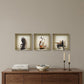 Set of Three Hag Faux Niche 3D Peel and Stick Wall Decals