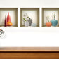 Set of Three Liv Faux Niche 3D Peel and Stick Wall Decals