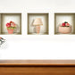 Set of Three Lil Faux Niche 3D Peel and Stick Wall Decals