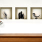 Set of Three Eli Faux Niche 3D Peel and Stick Wall Decals