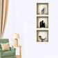 Set of Three Eli Faux Niche 3D Peel and Stick Wall Decals