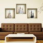 Set of Three Noa Faux Niche 3D Peel and Stick Wall Decals