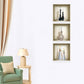 Set of Three Noa Faux Niche 3D Peel and Stick Wall Decals
