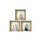 Set of Three Ira Faux Niche 3D Peel and Stick Wall Decals
