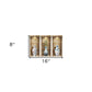 Set of Three Rue Faux Niche 3D Peel and Stick Wall Decals