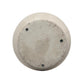 16" Antiqued Bronze And Light Gray Color Block Ceramic Round Jug Vase