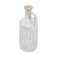 11" White Terracotta Cylinder Jug Vase