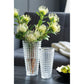 11" Clear Round Glass Table Vase