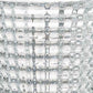 11" Clear Round Glass Table Vase