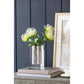 8" Clear Square Glass Table Vase