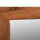 32" Brown Live Edge Solid Wood Full Length Hanging Mirror