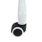White and Brick Red Adjustable Height Swivel Rolling Office Chair