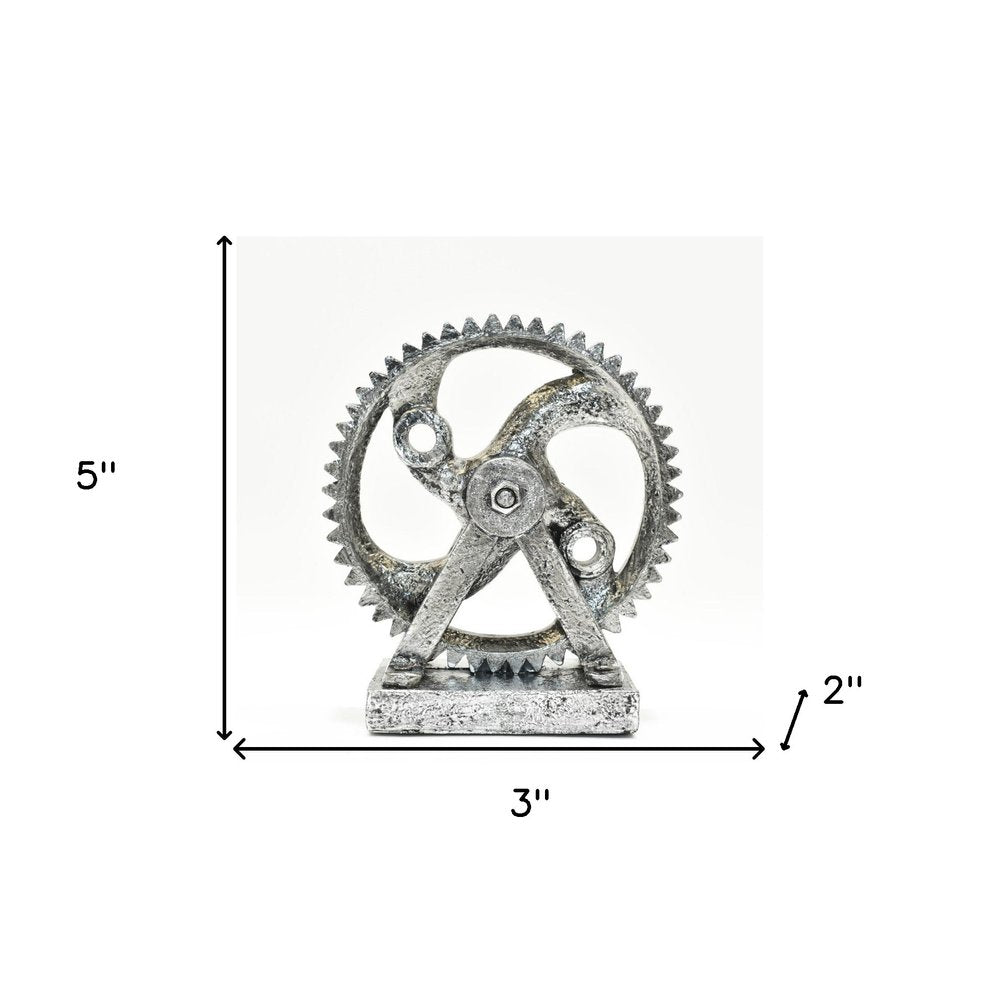 5" Pewter Resin Tabletop Sculpture