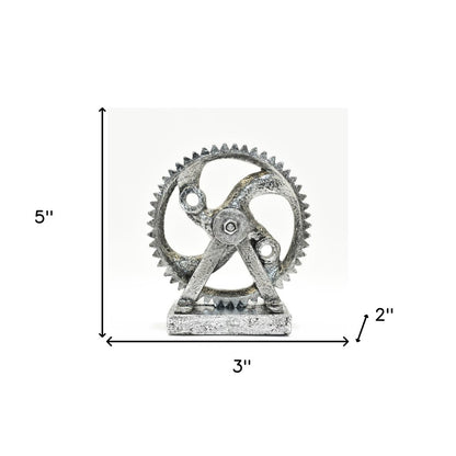 5" Pewter Resin Tabletop Sculpture