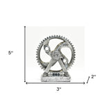 5" Pewter Resin Tabletop Sculpture