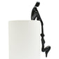 8" Black Resin People Tabletop Sculpture