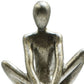 8" Pewter Resin People Tabletop Sculpture