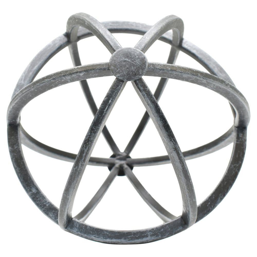 6" Pewter Metal Tabletop Sculpture