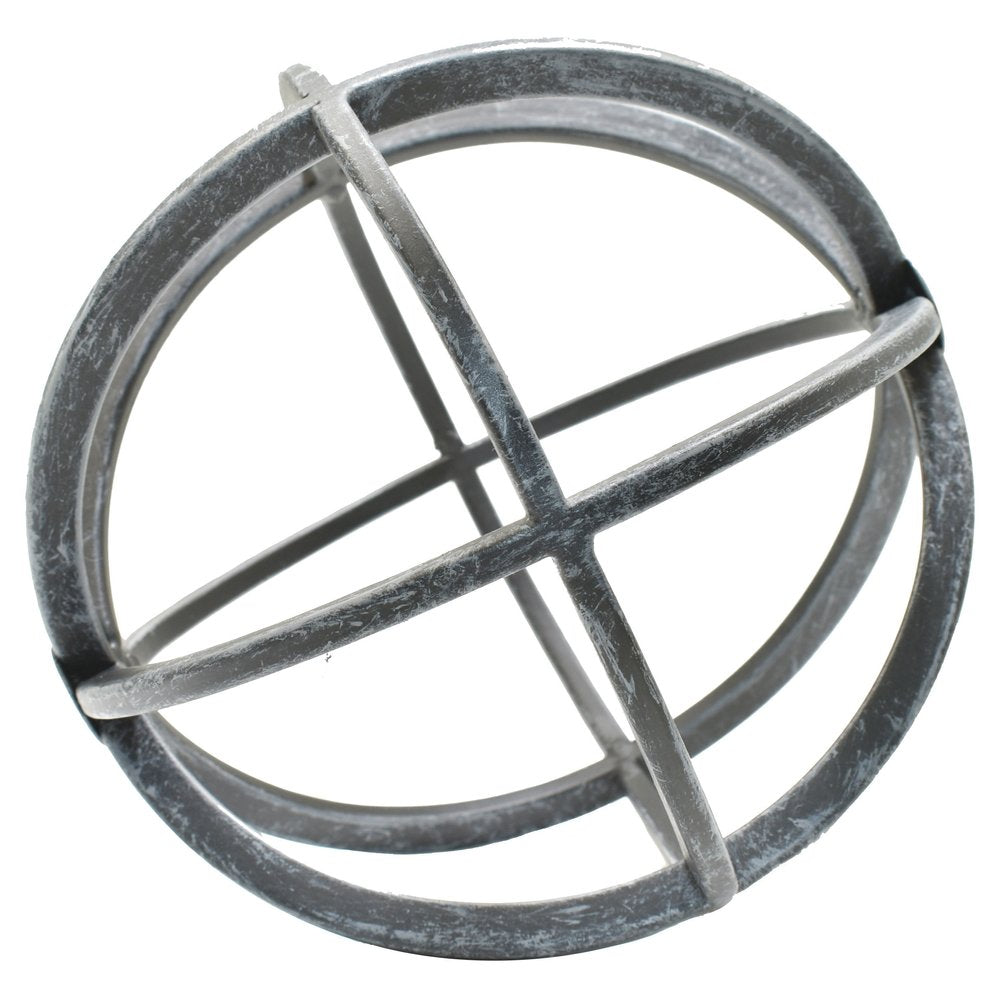 6" Pewter Metal Tabletop Sculpture