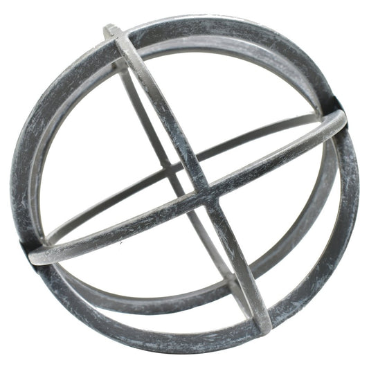 6" Pewter Metal Tabletop Sculpture