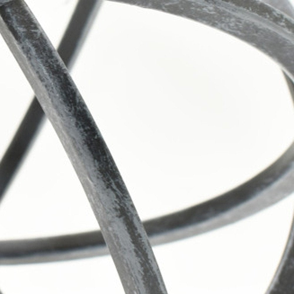 6" Pewter Metal Tabletop Sculpture