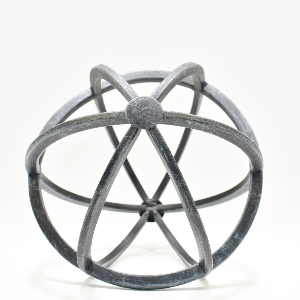 6" Pewter Metal Tabletop Sculpture