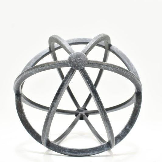 6" Pewter Metal Tabletop Sculpture