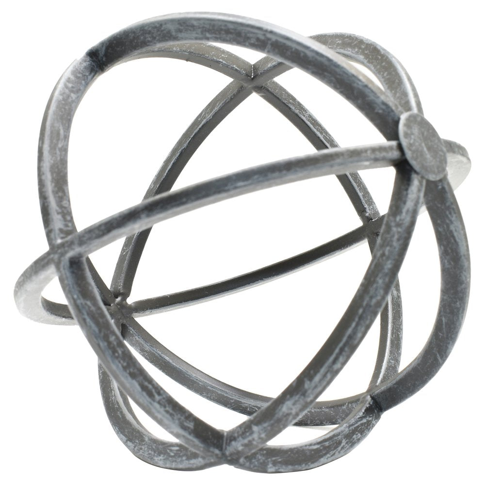 6" Pewter Metal Tabletop Sculpture