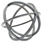 6" Pewter Metal Tabletop Sculpture